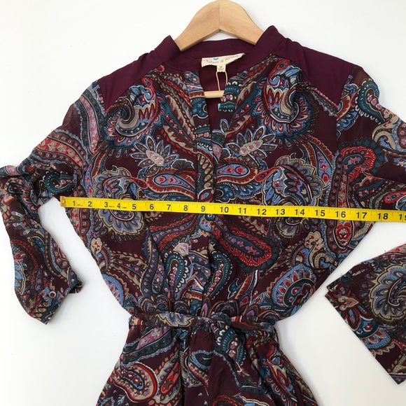 NWT - Tatiana and Natuchi paisley dress. Size M. - Picture 6 of 10